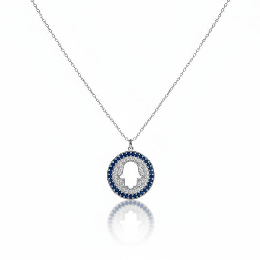 Sterling Silver 925 Cubic Zirconia Necklace