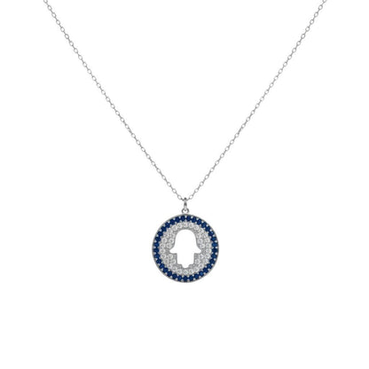 Sterling Silver 925 Cubic Zirconia Necklace