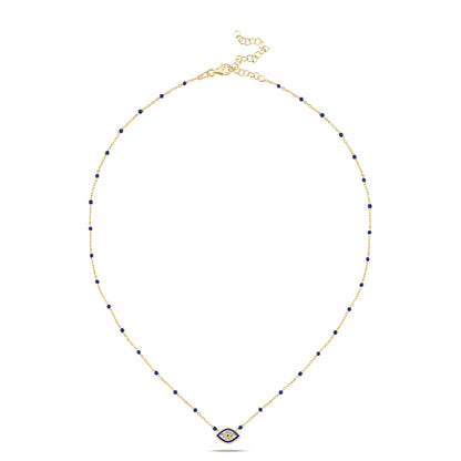The "All-Seeing" Evil Eye Necklace