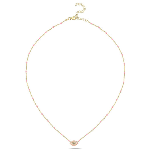 The "All - Seeing" Evil Eye Necklace