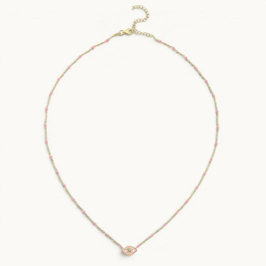 The "All - Seeing" Evil Eye Necklace