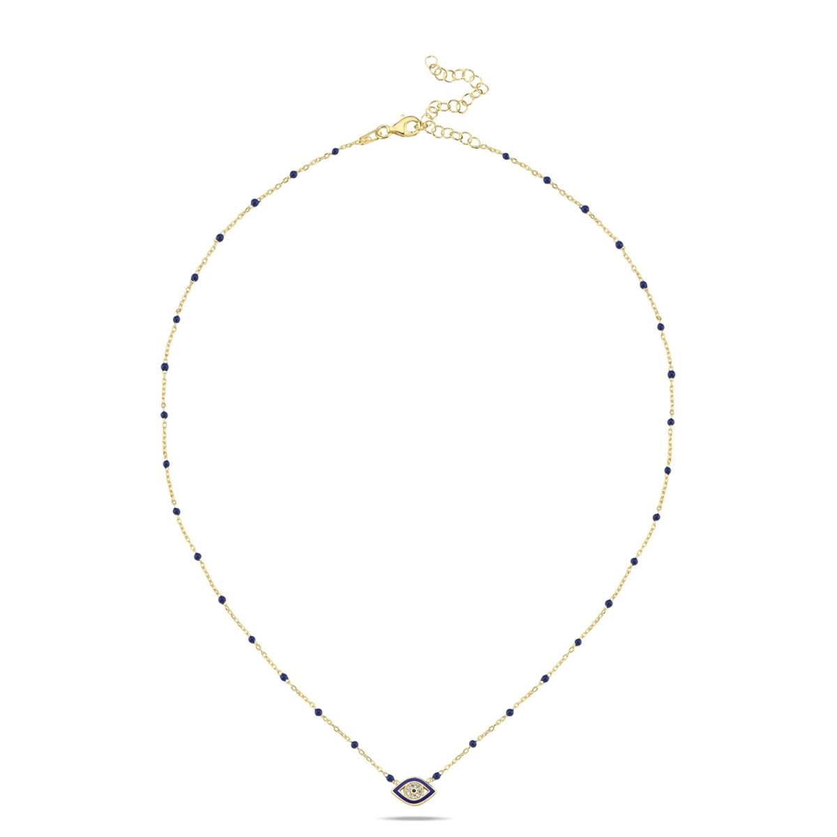 The "All - Seeing" Evil Eye Necklace