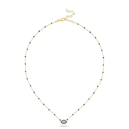 The "All - Seeing" Evil Eye Necklace