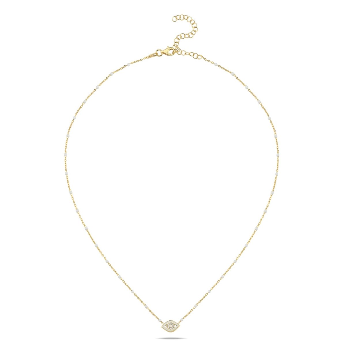 The "All - Seeing" Evil Eye Necklace