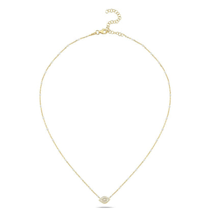 The "All - Seeing" Evil Eye Necklace