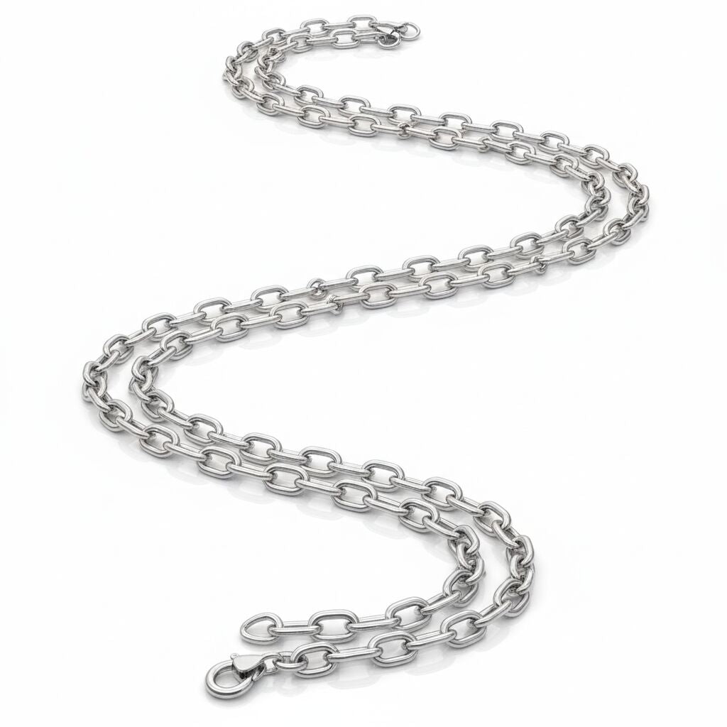 The "Anchor" Marina Link Chain - Authentic 925 Sterling Silver.