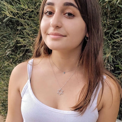 Bold Jewish Star Pendant for Women and Girls