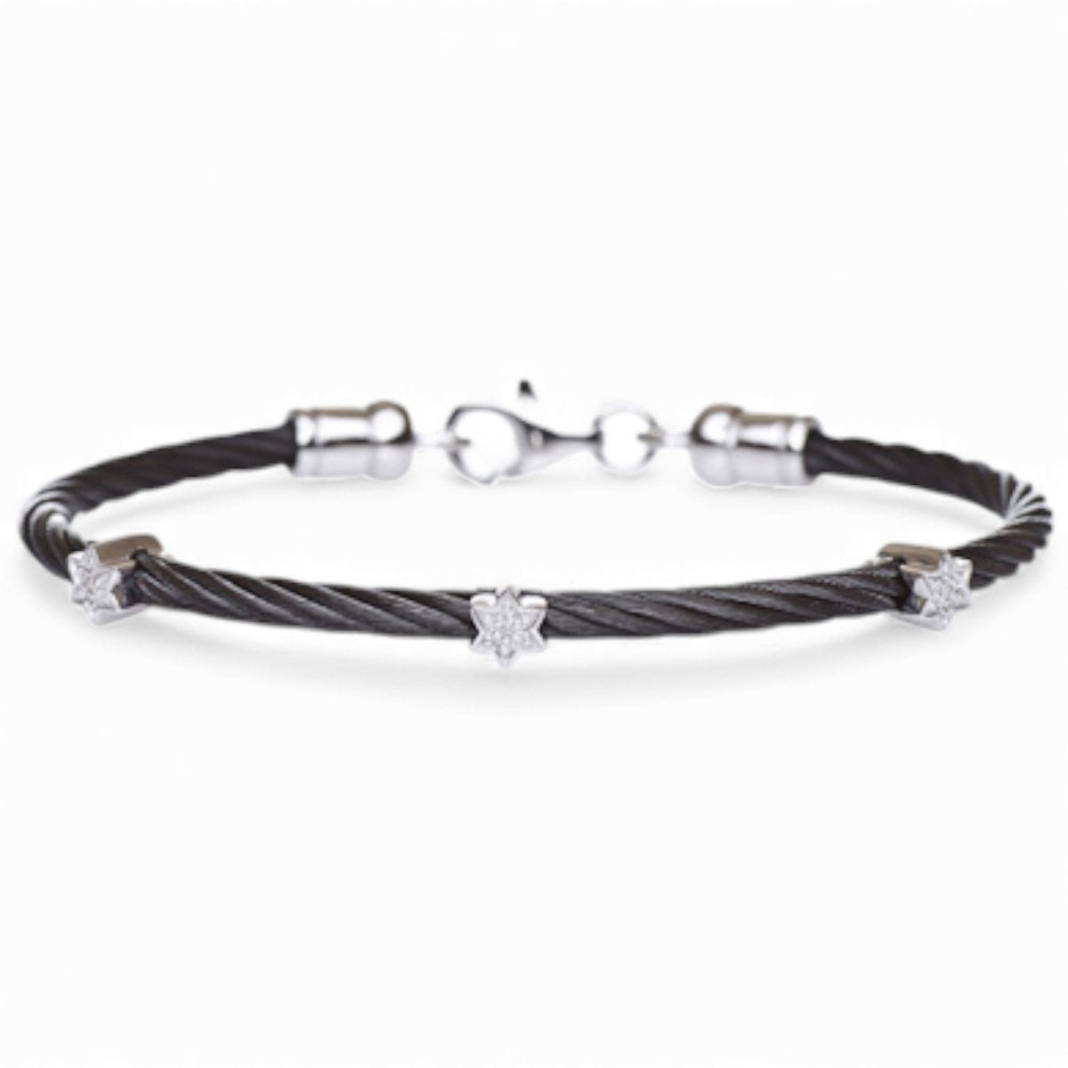 The Diamond Star of David Bracelet You Wear in the Shower, to Sleep, Everywhere