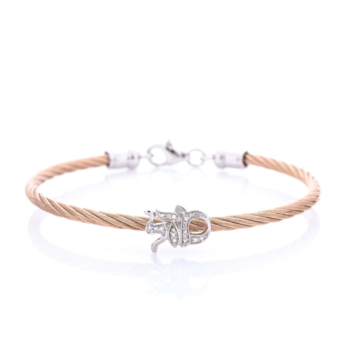 The Mazel Bracelet That Spells Good Fortune, Wear It Close