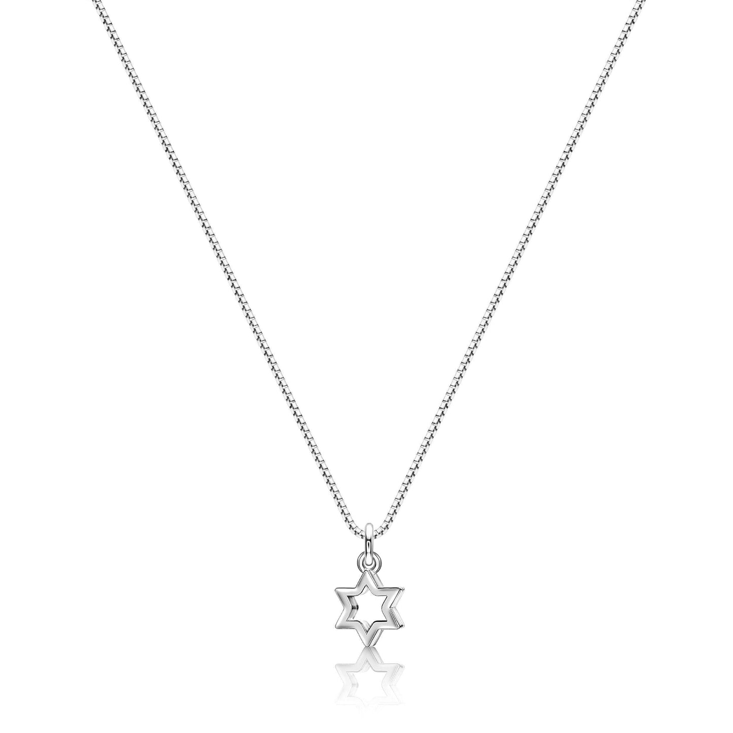 The "Minimalist" Star of David Necklace