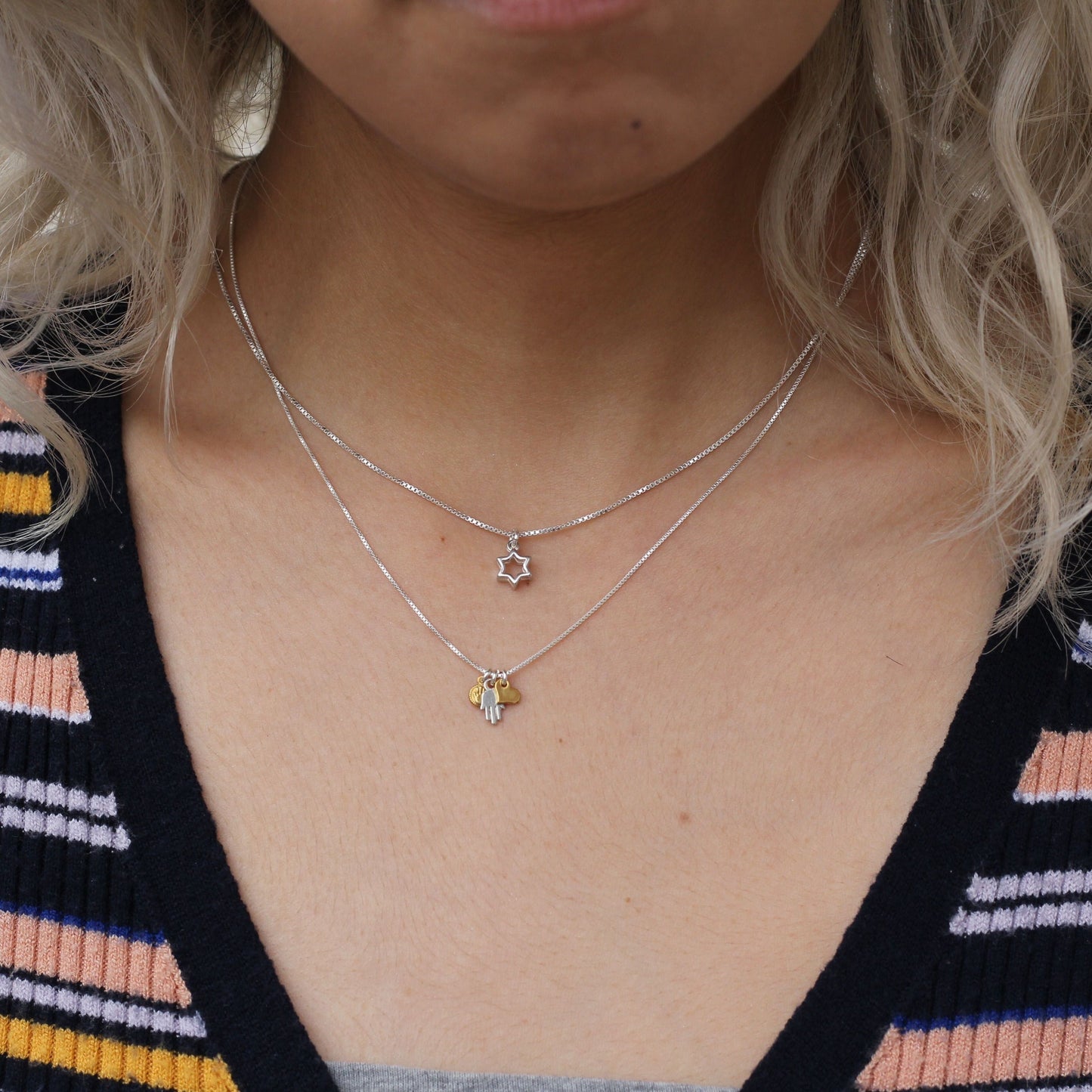 The "Minimalist" Star of David Necklace