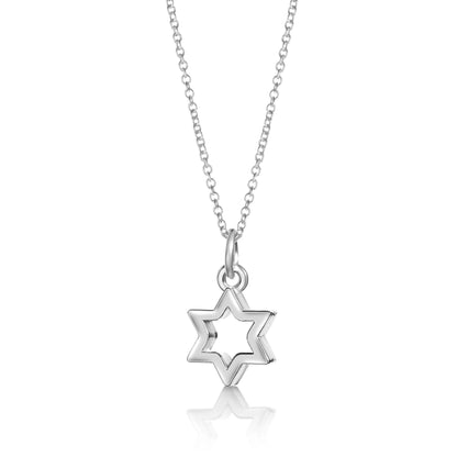 The "Minimalist" Star of David Necklace