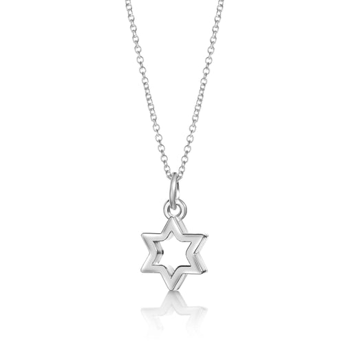 The "Minimalist" Star of David Necklace