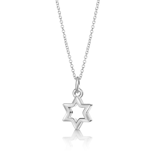 The "Minimalist" Star of David Necklace