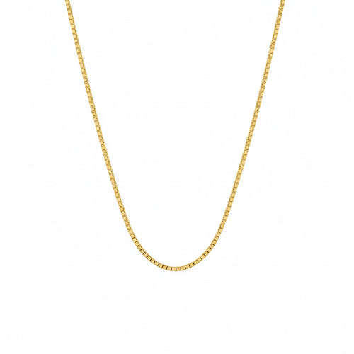 The "Versatile" 14K Yellow Gold Box Chain