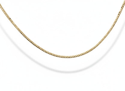 The "Versatile" 2mm Solid 14K Gold Cuban Chain