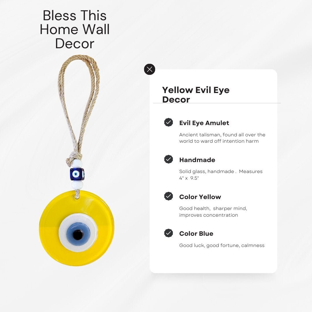 Colorful Evil Eye Wall Hangings