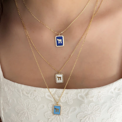 Yellow Gold Plated Chai Hebrew Necklace: A Dazzling Symbol of Life & Style
