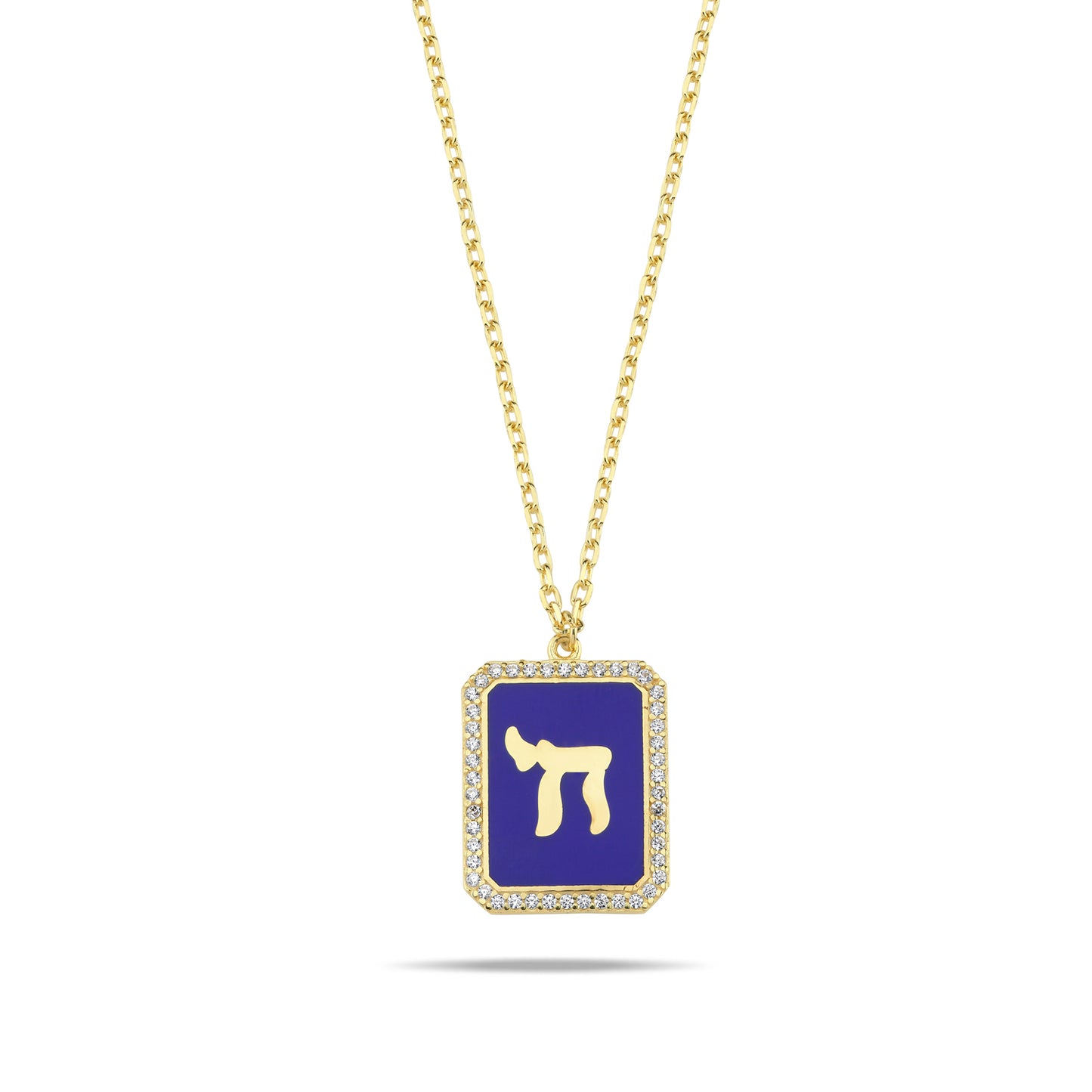 Yellow Gold Plated Chai Hebrew Necklace: A Dazzling Symbol of Life & Style