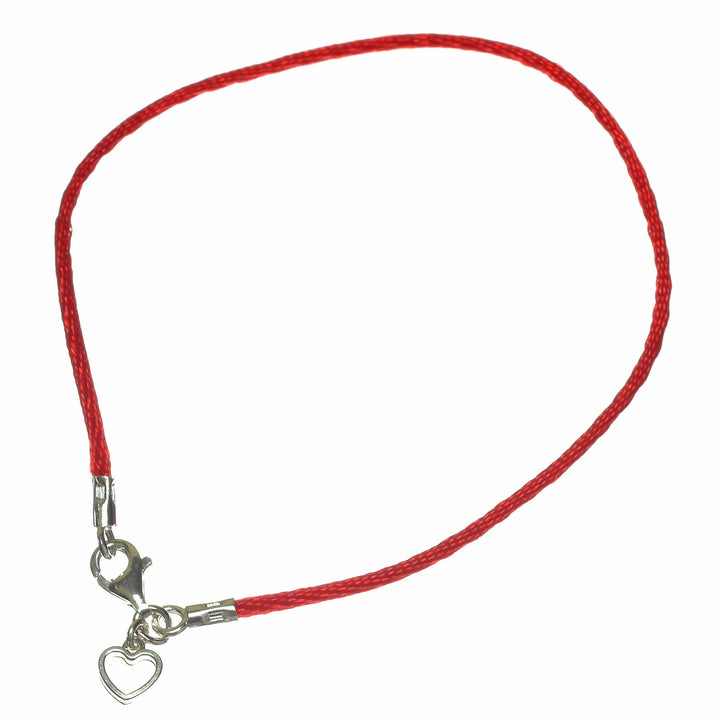 heart red string love bracelet
