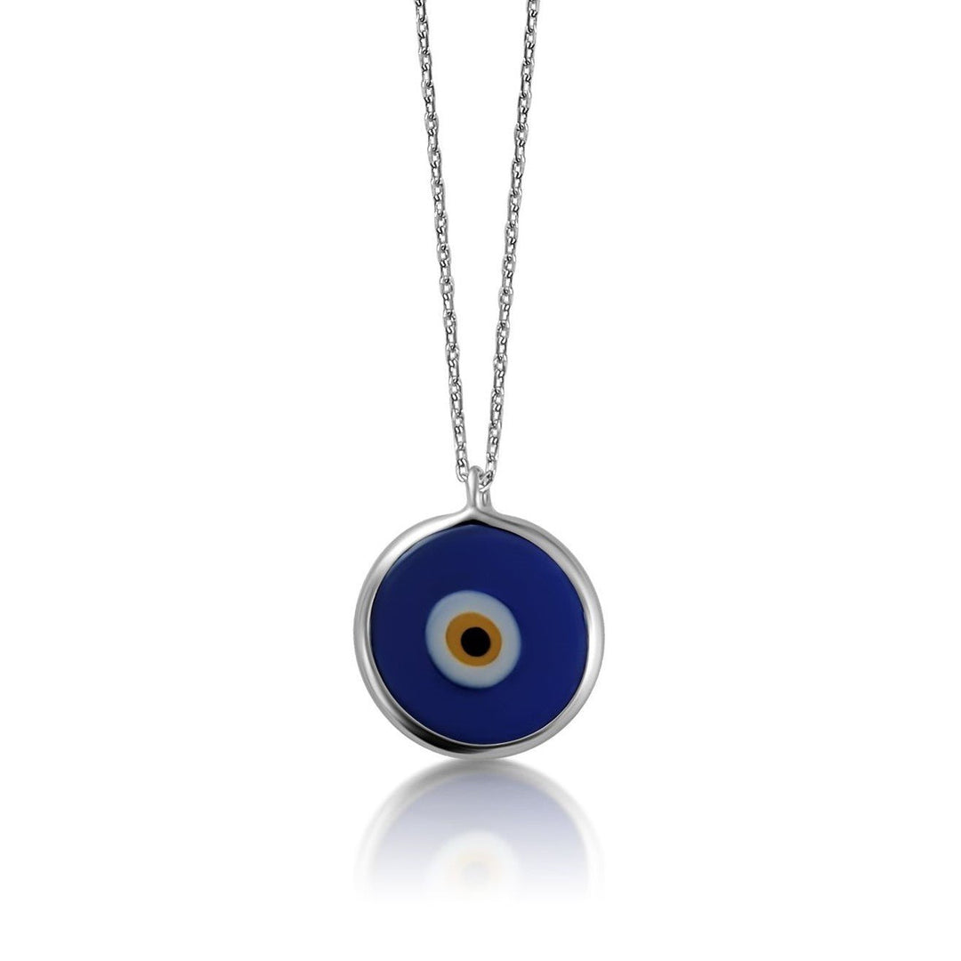 colorful evil eye necklaces