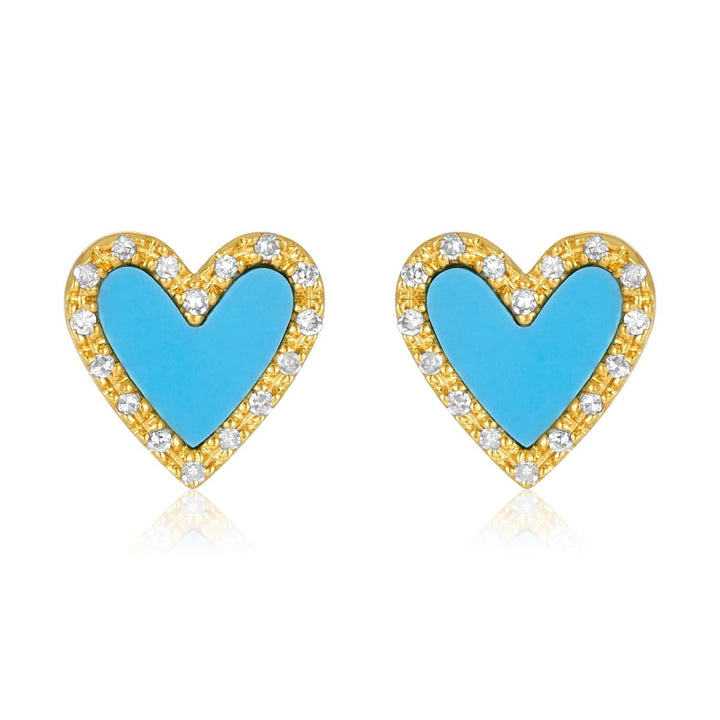 Heart Earrings | Gemstones, Gold, and Diamonds