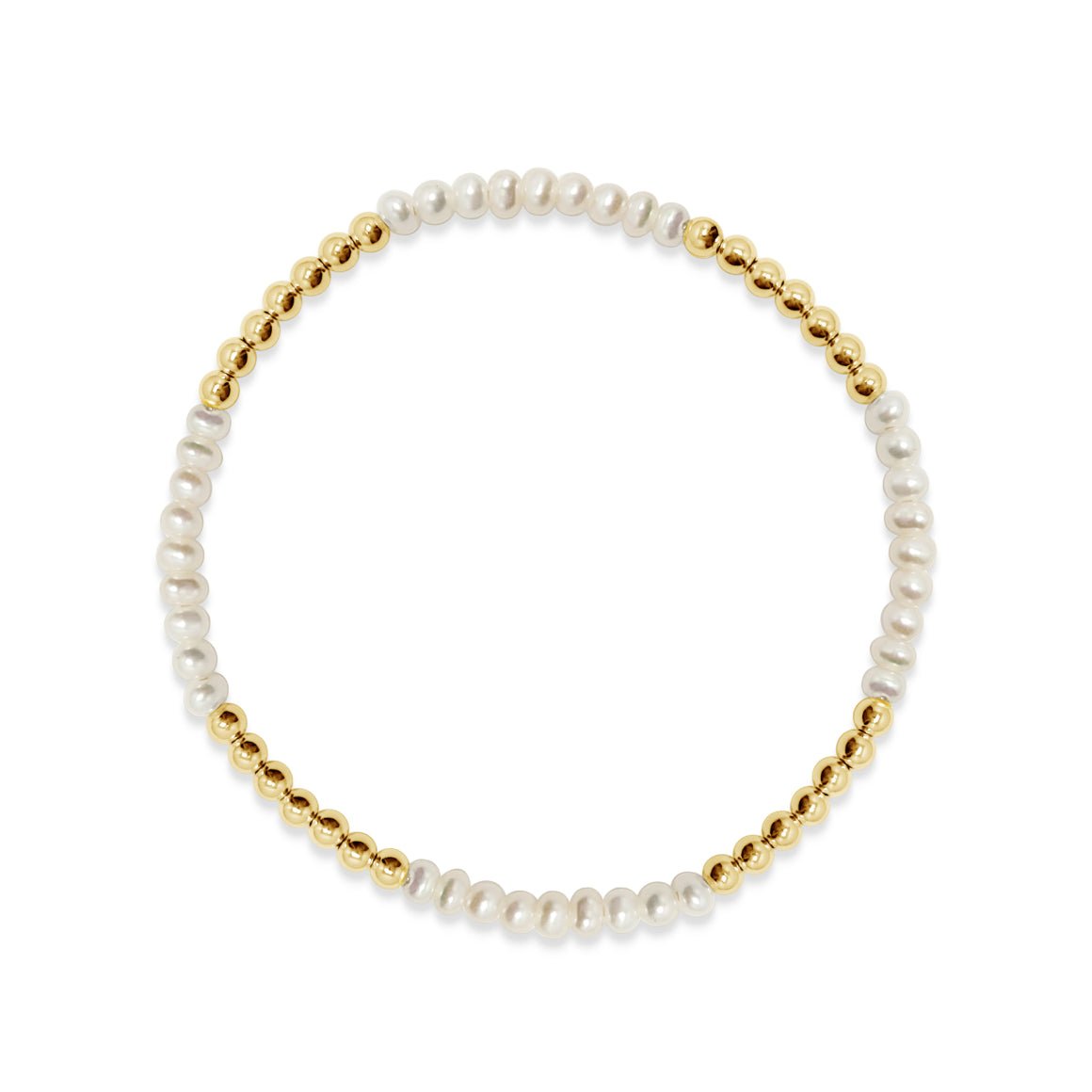 Freshwater Pearl and Bead Bracelet for Women