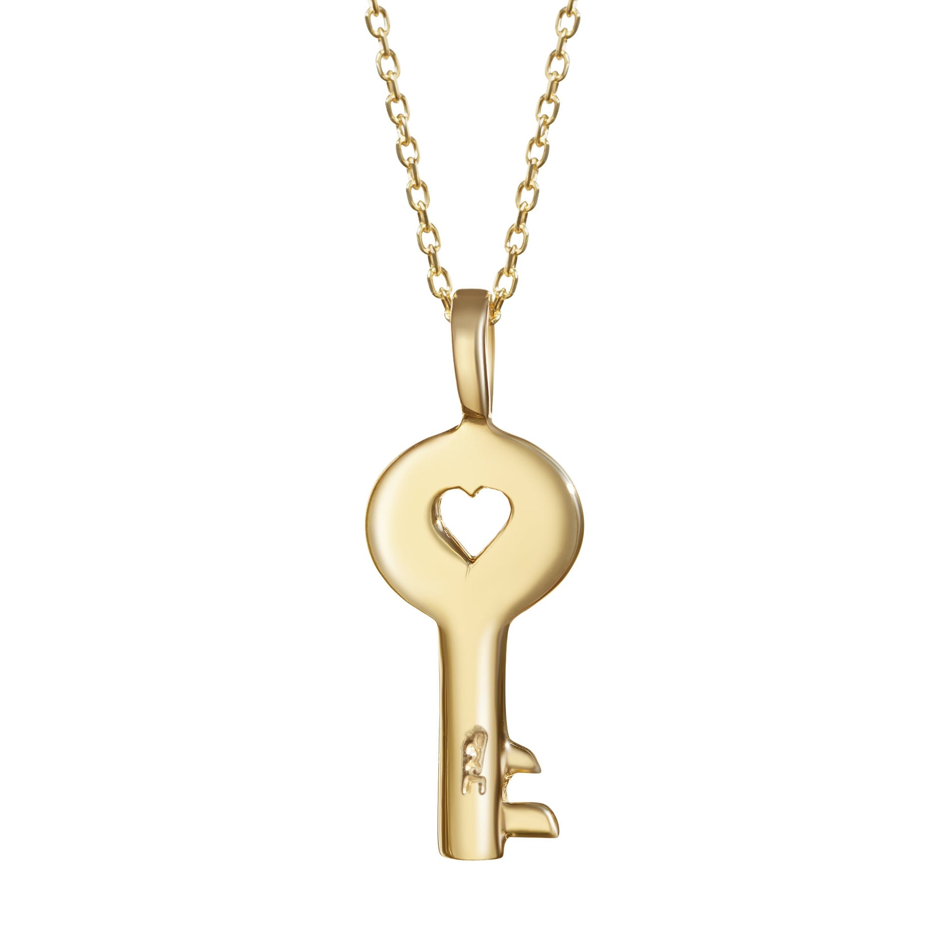 heart key charm