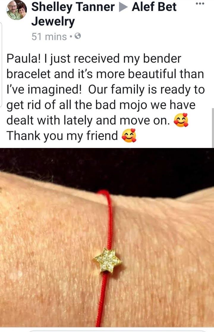 Red String Friendship Jewish Star Bracelet