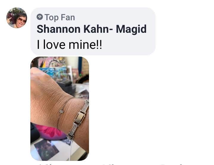 facebook review of star bracelet