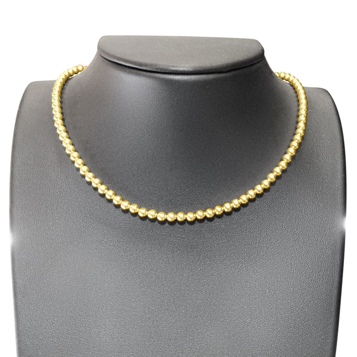 medium bead necklace for women