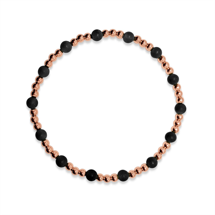 onyx bead bracelet