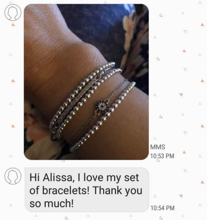 silver bracelet review