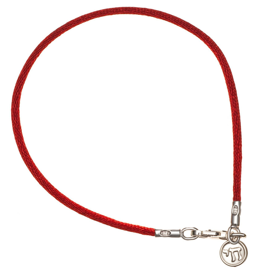 chai bracelet with red string