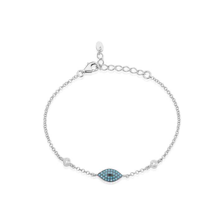 Evil Eye Bracelet in Turquoise for Women