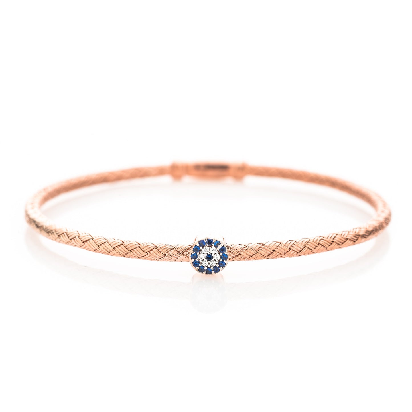 Evil Eye Bangle Bracelet for Women in 4 Colors