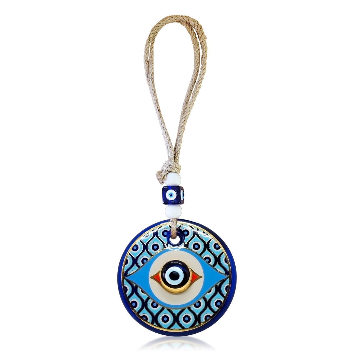 Evil Eye Home Wall Decor Hand Painted