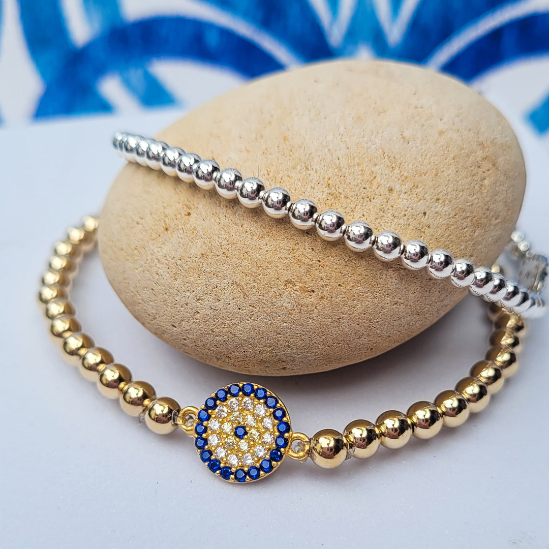 bead bracelets with charm