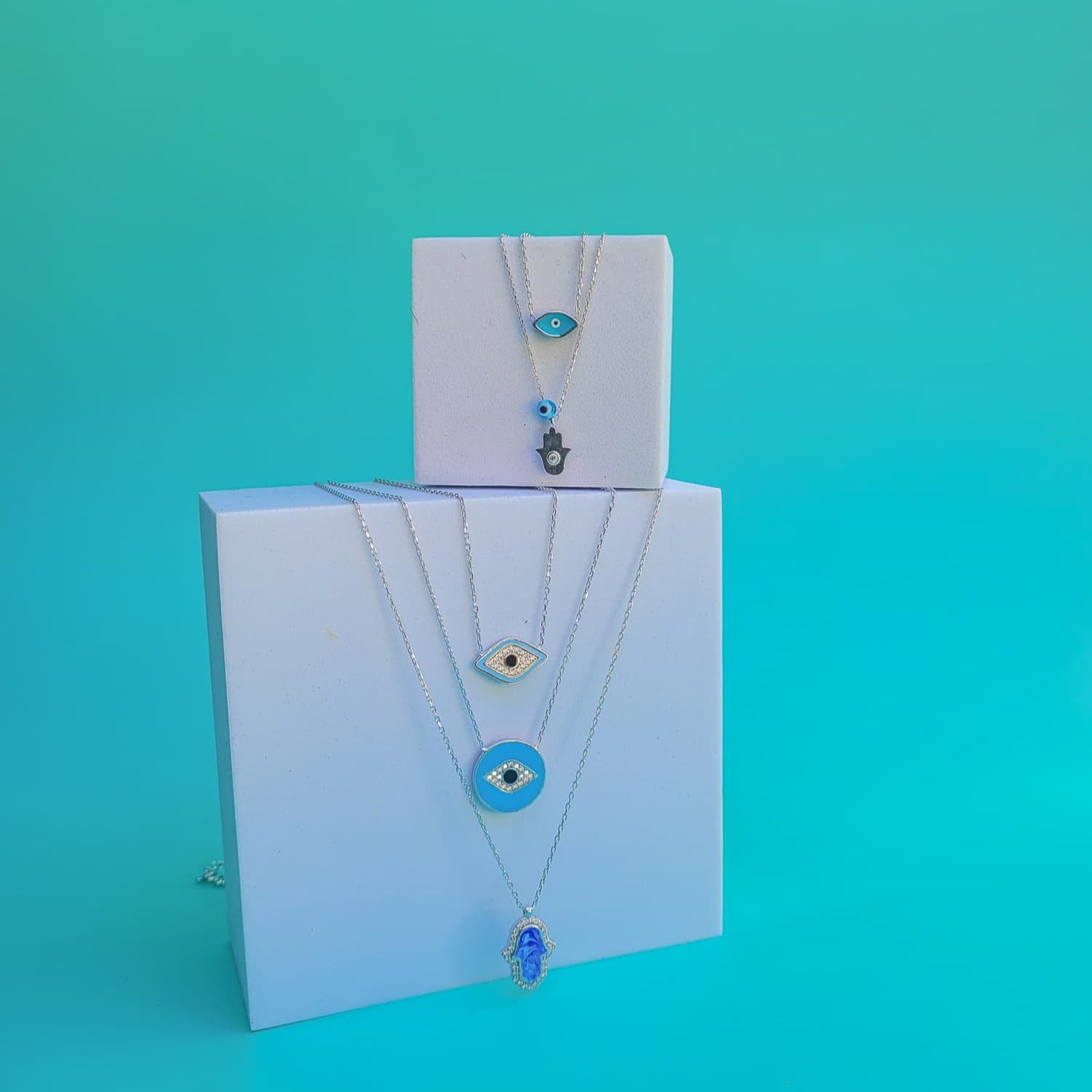 blue lucky jewelry for women