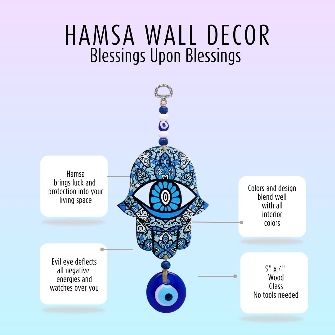 Hamsa Amulet Wall Hanging