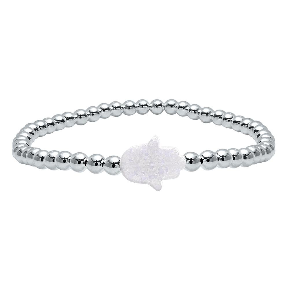 Bracelet for woman, Sterling silver 925 hamsa Jewish jewelry – Bluenoemi  Jewelry