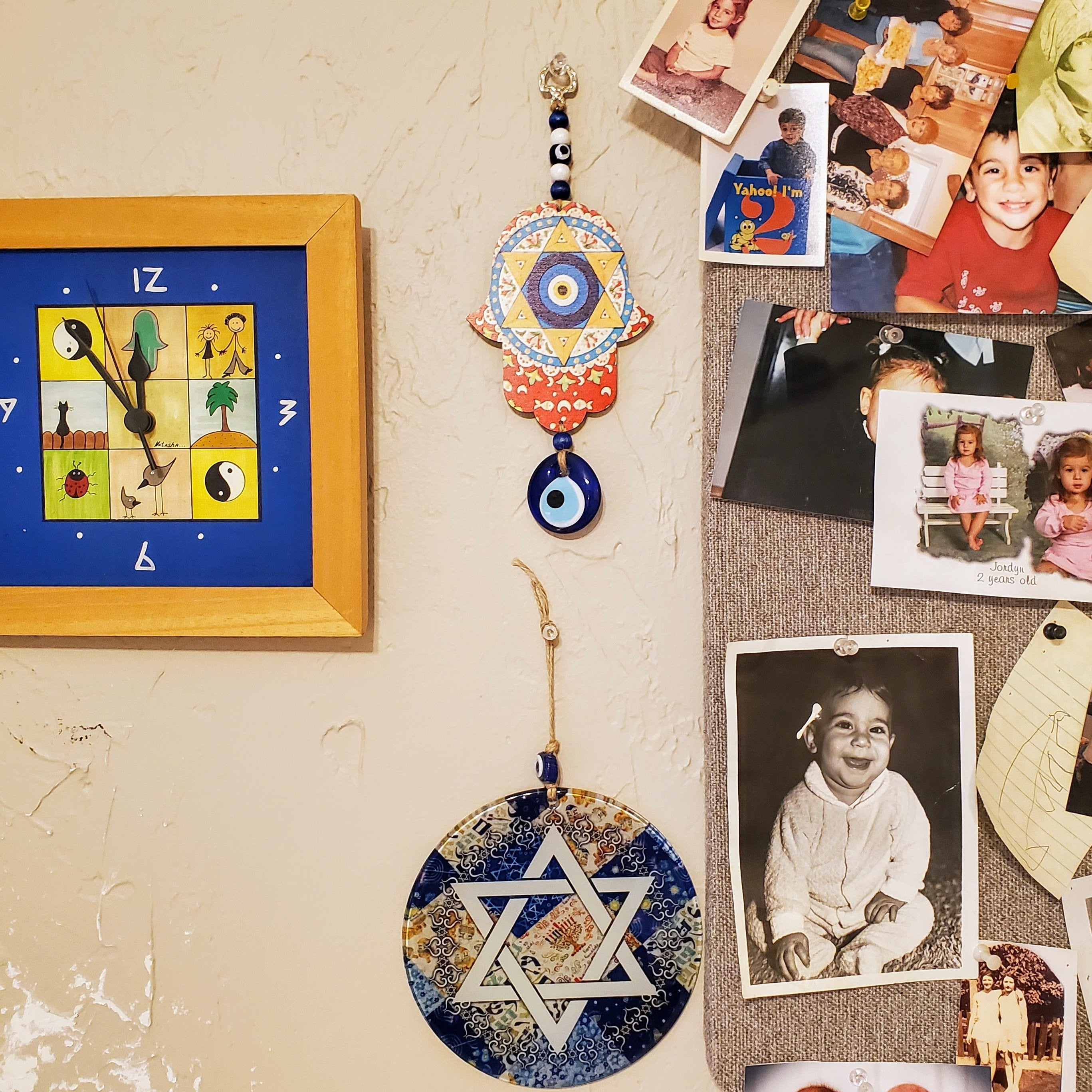 jewish star wall art for work and home
