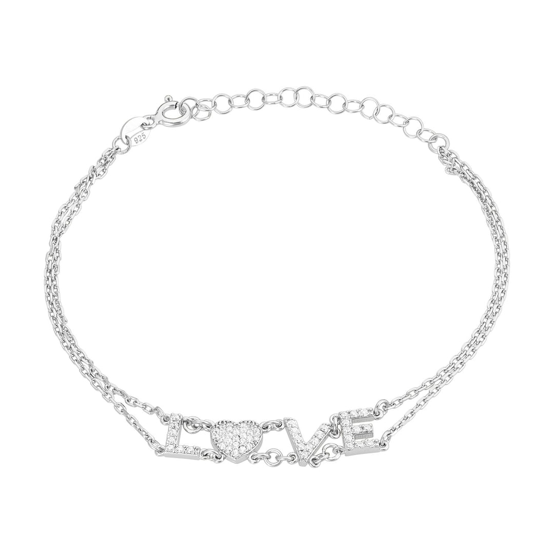 Love Bracelet for Women in Sterling Silver