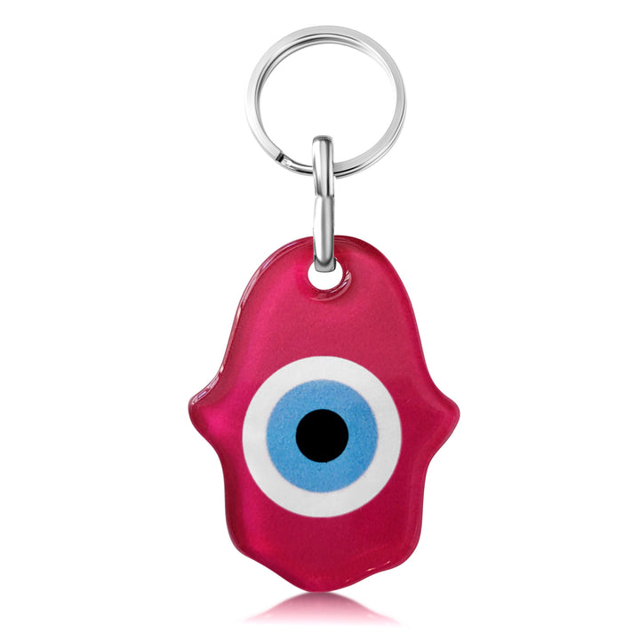 hamsa in pink for keychain