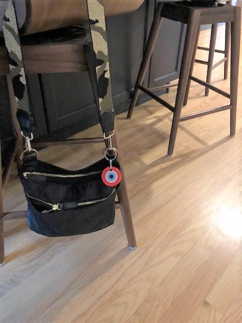 purse tag for evil eye