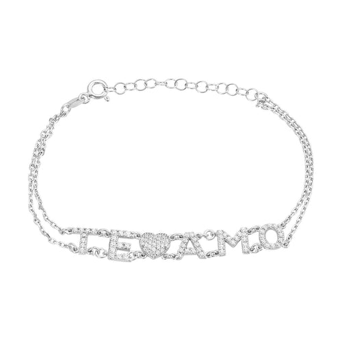Te Amo | Ti Amo Love Bracelet for Women