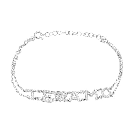 Te Amo | Ti Amo Love Bracelet for Women