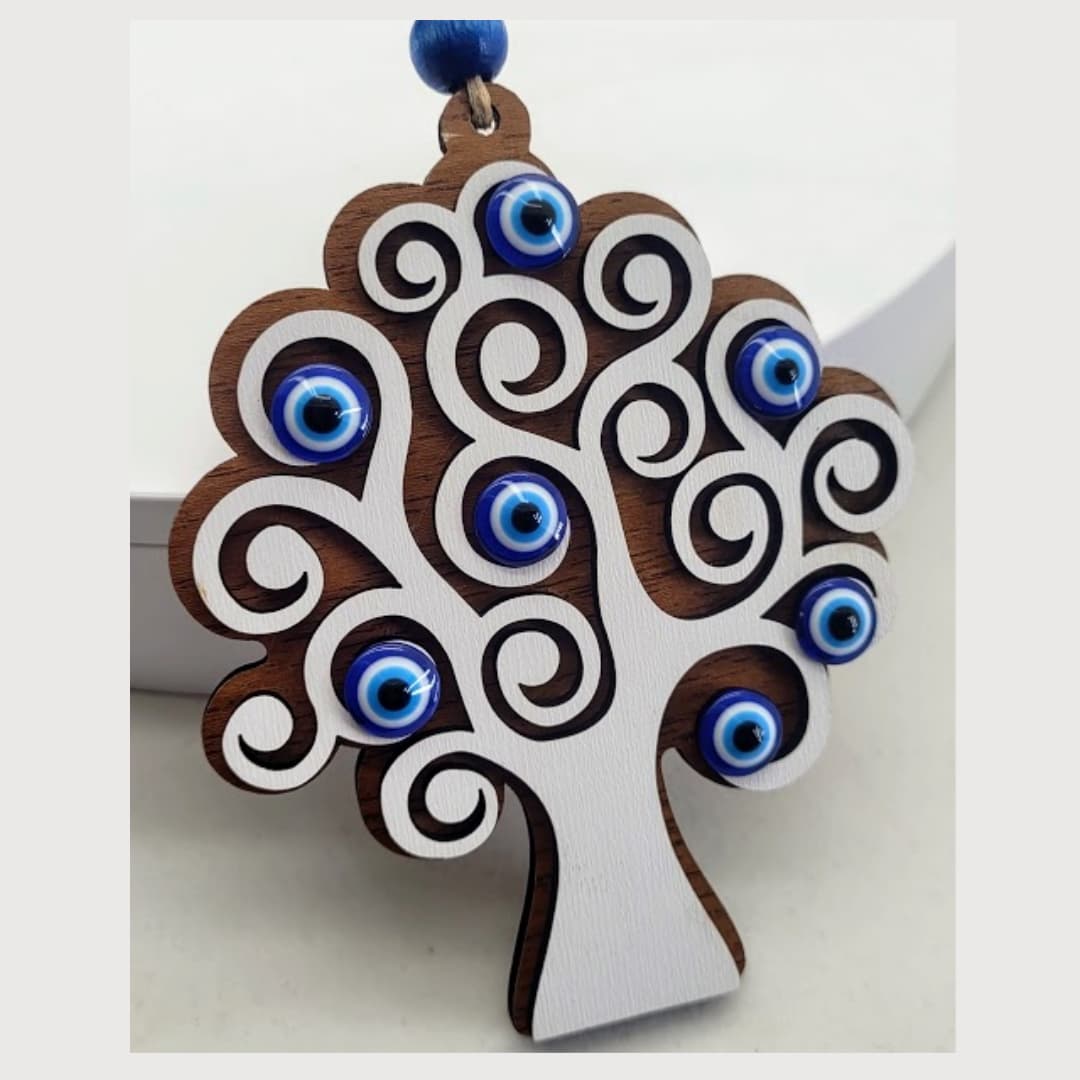 Tree of Life Amulet With Evil Eye