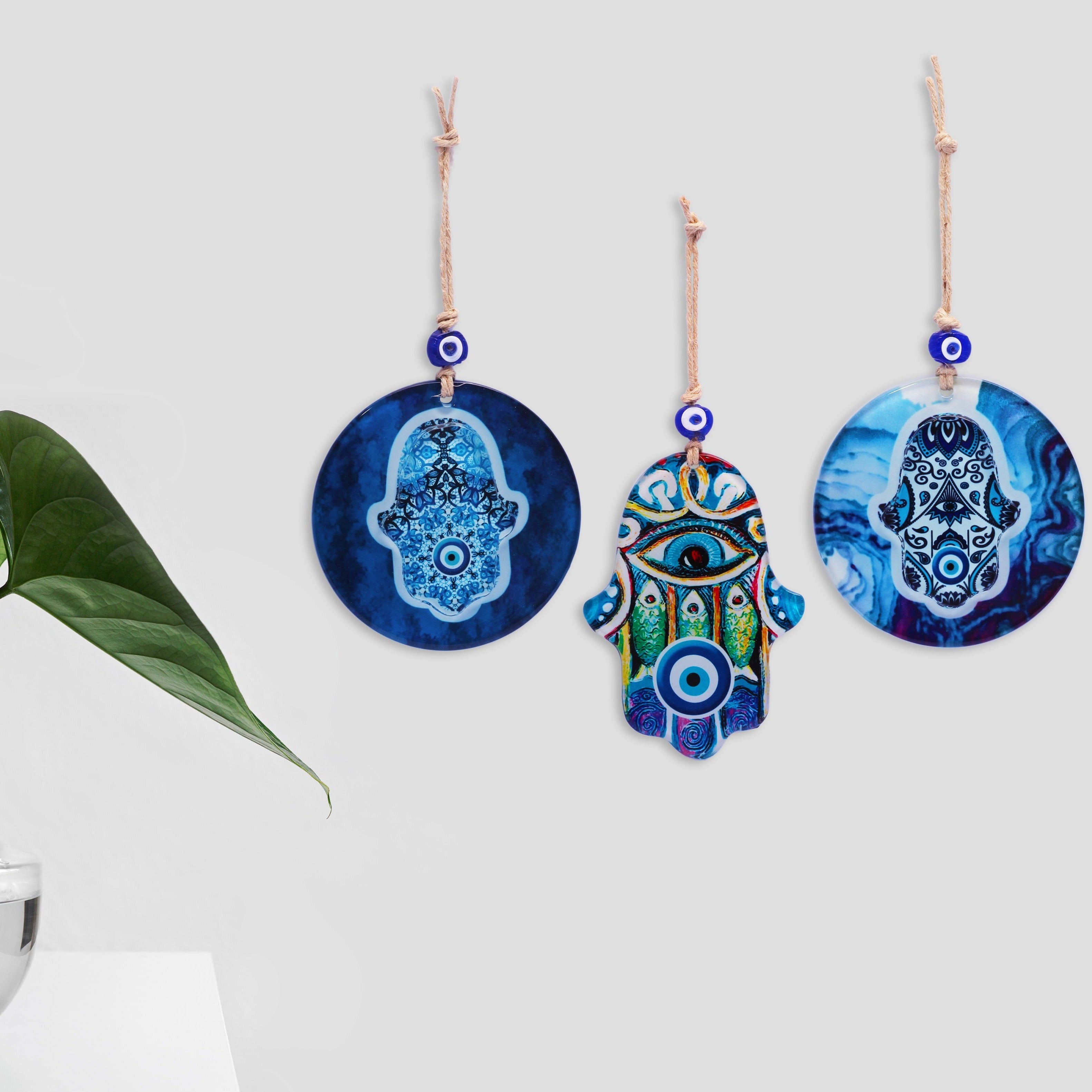amulet for home with evil eye and hamsa