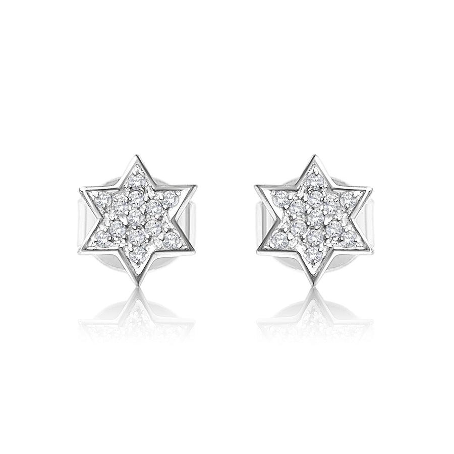 jewish star earrings